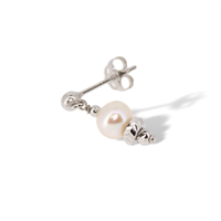 Boucles d'oreilles Idee Preziose dal 1987 Femme in Or blanc Perla IP.OK18B/11 - IP.OK18B/11